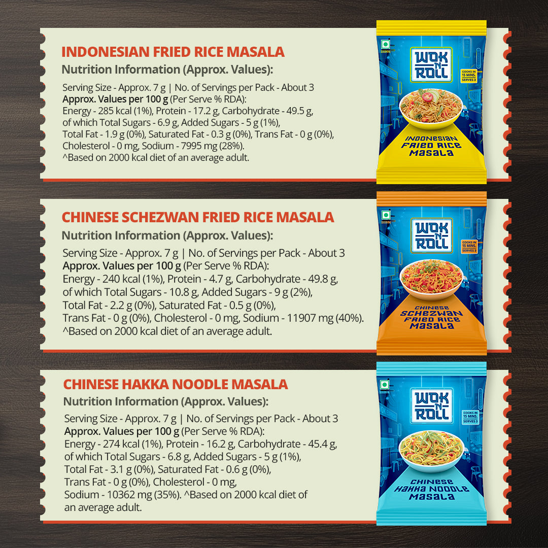 Pan Asian Combo Multipack (Pack of 5)