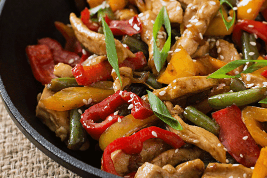 Hot Garlic Exotic Veggies