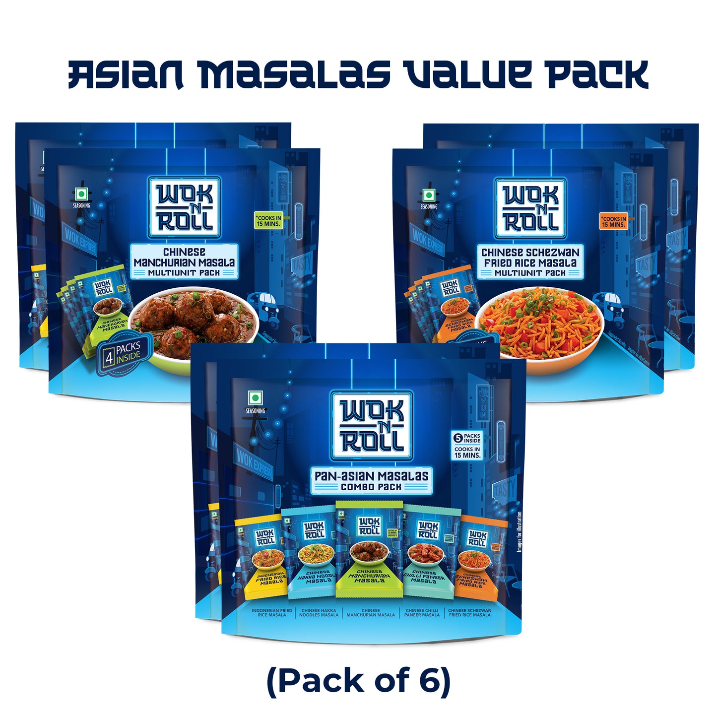 Asian Masalas Value Pack