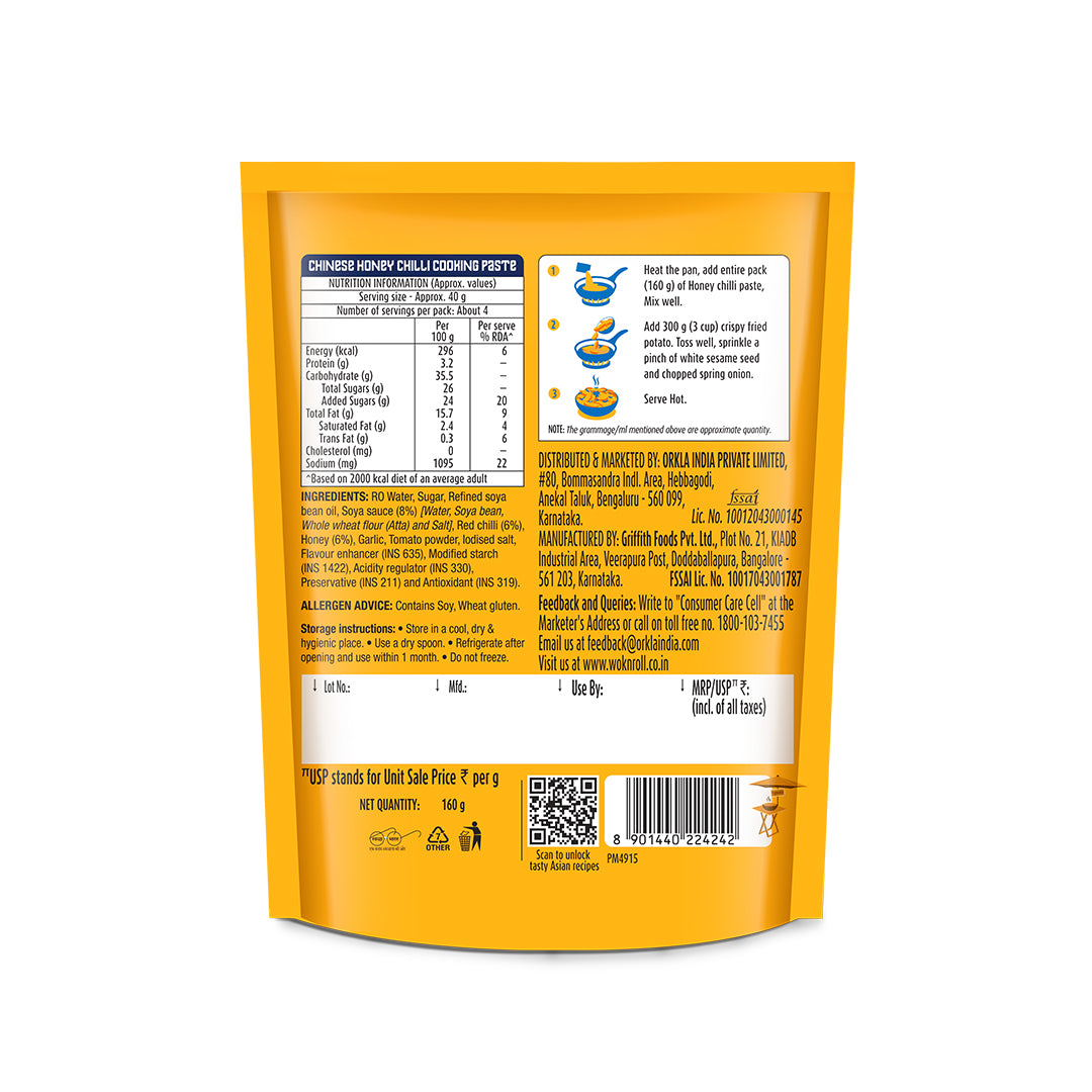 Chinese Honey Chilli Cooking Paste
