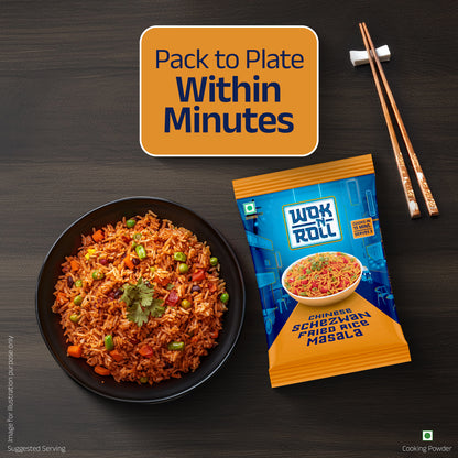 Chinese Schezwan Fried Rice Masala