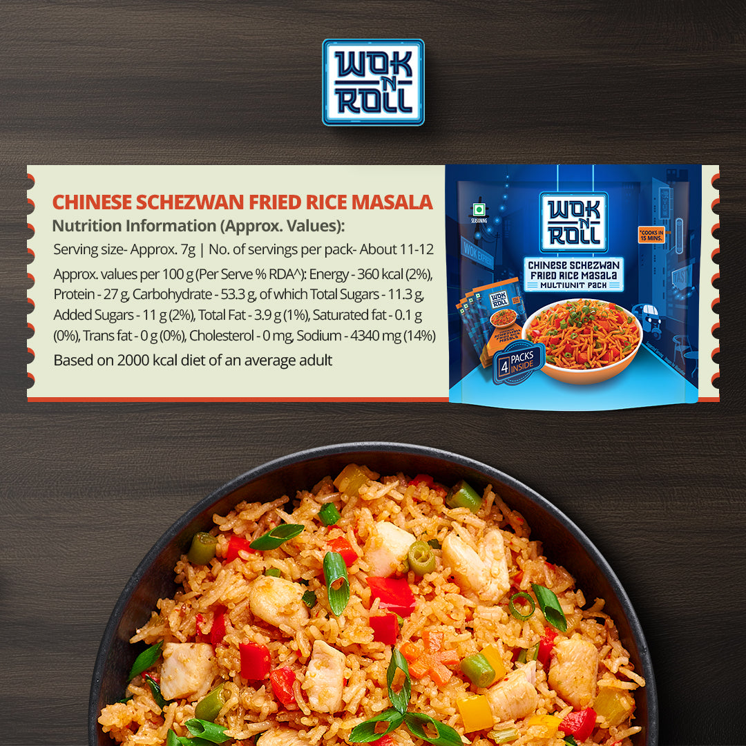 Chinese Schezwan Fried Rice Masala Combo Pack