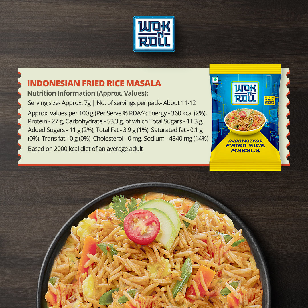Indonesian Fried Rice Masala (Pack of 4)