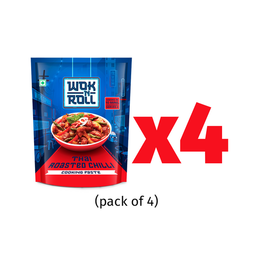 Thai Roasted Chilli Cooking Paste (Pack of 4)